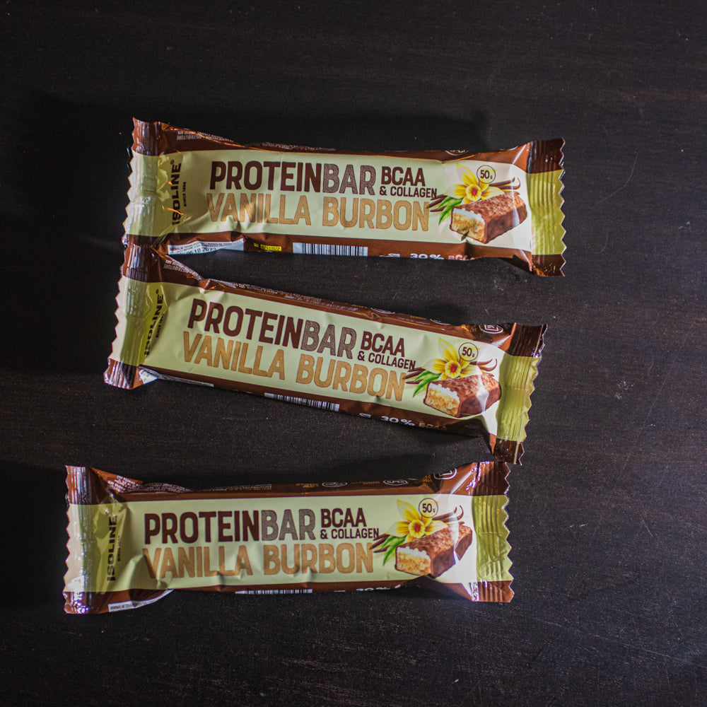 Proteiini batoon Burbooni Vanilje 50g x 24tk