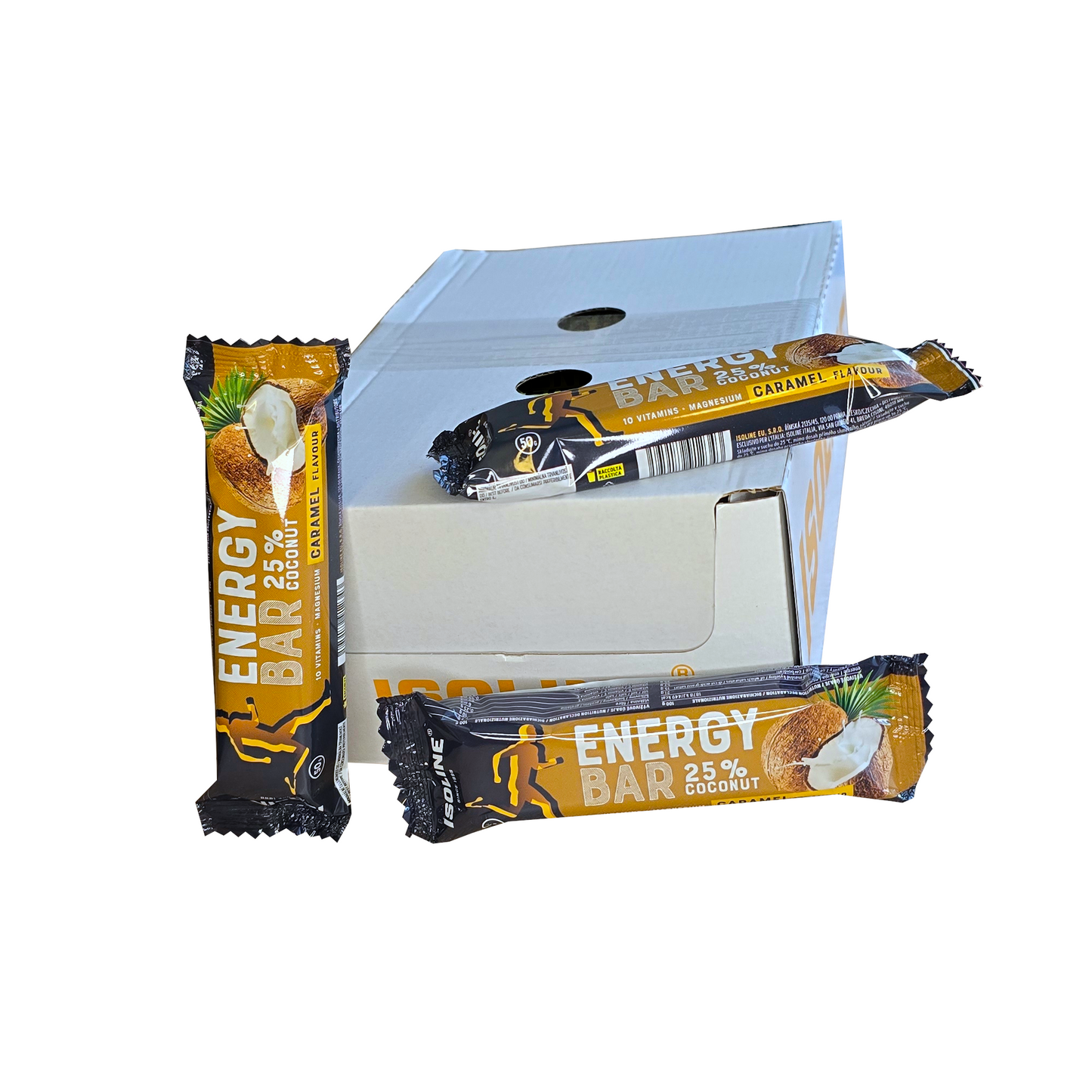 Energy kookose batoon Karamelli 50g x 24tk