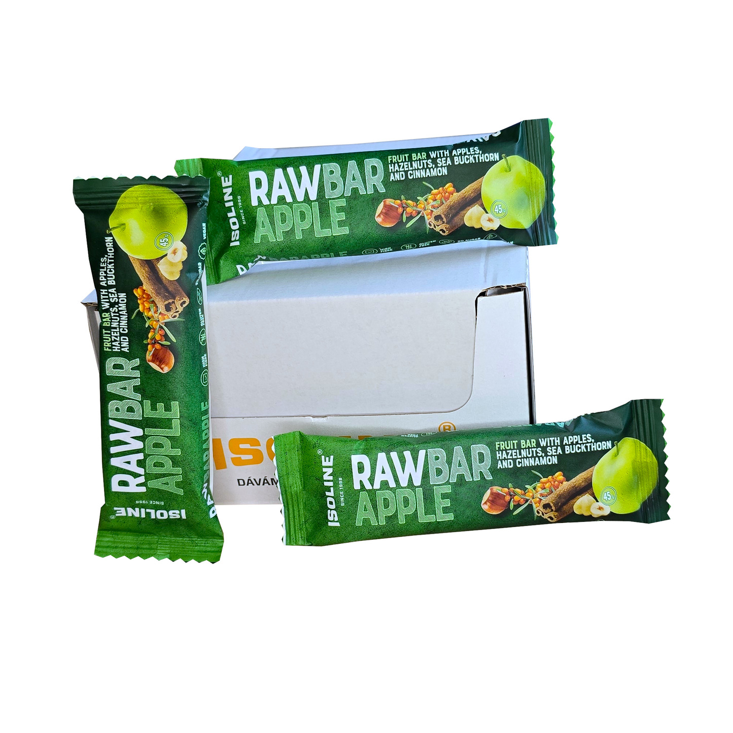 RAW bar toorbatoon | Õun 45g x 30tk