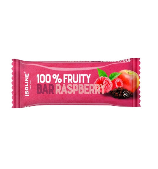 100 % FRUITY bar toorbatoon | Vaarikas 45g